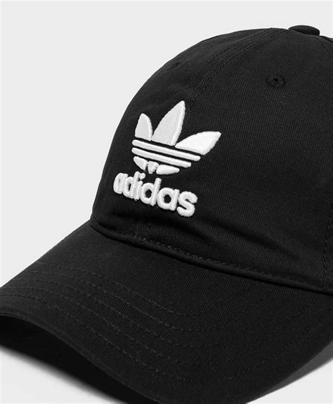 adidas men's black cap